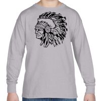 Heavy Cotton™ Youth 5.3 oz. Long-Sleeve T-Shirt Thumbnail