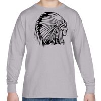 Heavy Cotton™ Youth 5.3 oz. Long-Sleeve T-Shirt Thumbnail