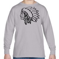 Heavy Cotton™ Youth 5.3 oz. Long-Sleeve T-Shirt Thumbnail