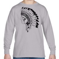 Heavy Cotton™ Youth 5.3 oz. Long-Sleeve T-Shirt Thumbnail
