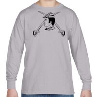 Heavy Cotton™ Youth 5.3 oz. Long-Sleeve T-Shirt Thumbnail