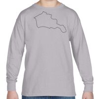 Heavy Cotton™ Youth 5.3 oz. Long-Sleeve T-Shirt Thumbnail