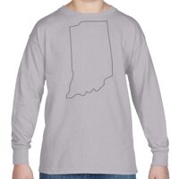 Heavy Cotton™ Youth 5.3 oz. Long-Sleeve T-Shirt Thumbnail