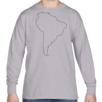Heavy Cotton™ Youth 5.3 oz. Long-Sleeve T-Shirt Thumbnail
