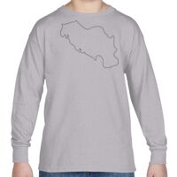 Heavy Cotton™ Youth 5.3 oz. Long-Sleeve T-Shirt Thumbnail