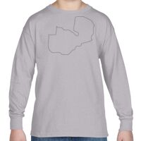 Heavy Cotton™ Youth 5.3 oz. Long-Sleeve T-Shirt Thumbnail