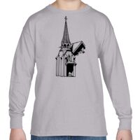 Heavy Cotton™ Youth 5.3 oz. Long-Sleeve T-Shirt Thumbnail