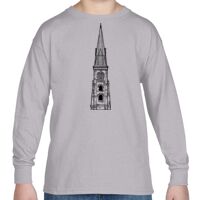 Heavy Cotton™ Youth 5.3 oz. Long-Sleeve T-Shirt Thumbnail