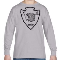 Heavy Cotton™ Youth 5.3 oz. Long-Sleeve T-Shirt Thumbnail