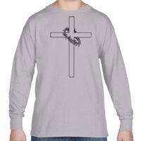 Heavy Cotton™ Youth 5.3 oz. Long-Sleeve T-Shirt Thumbnail