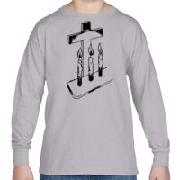 Heavy Cotton™ Youth 5.3 oz. Long-Sleeve T-Shirt Thumbnail