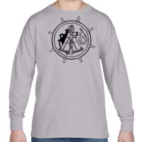 Heavy Cotton™ Youth 5.3 oz. Long-Sleeve T-Shirt Thumbnail