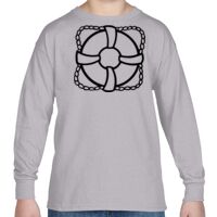 Heavy Cotton™ Youth 5.3 oz. Long-Sleeve T-Shirt Thumbnail