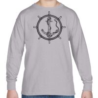 Heavy Cotton™ Youth 5.3 oz. Long-Sleeve T-Shirt Thumbnail