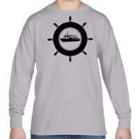 Heavy Cotton™ Youth 5.3 oz. Long-Sleeve T-Shirt Thumbnail