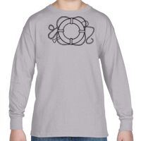 Heavy Cotton™ Youth 5.3 oz. Long-Sleeve T-Shirt Thumbnail