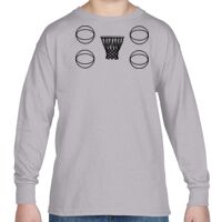 Heavy Cotton™ Youth 5.3 oz. Long-Sleeve T-Shirt Thumbnail