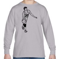 Heavy Cotton™ Youth 5.3 oz. Long-Sleeve T-Shirt Thumbnail