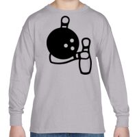 Heavy Cotton™ Youth 5.3 oz. Long-Sleeve T-Shirt Thumbnail