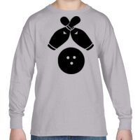 Heavy Cotton™ Youth 5.3 oz. Long-Sleeve T-Shirt Thumbnail