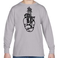 Heavy Cotton™ Youth 5.3 oz. Long-Sleeve T-Shirt Thumbnail