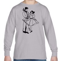 Heavy Cotton™ Youth 5.3 oz. Long-Sleeve T-Shirt Thumbnail