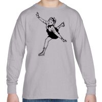 Heavy Cotton™ Youth 5.3 oz. Long-Sleeve T-Shirt Thumbnail