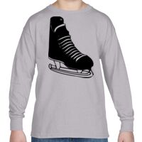 Heavy Cotton™ Youth 5.3 oz. Long-Sleeve T-Shirt Thumbnail