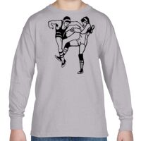 Heavy Cotton™ Youth 5.3 oz. Long-Sleeve T-Shirt Thumbnail