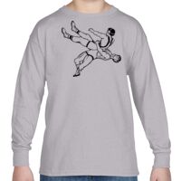 Heavy Cotton™ Youth 5.3 oz. Long-Sleeve T-Shirt Thumbnail