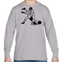 Heavy Cotton™ Youth 5.3 oz. Long-Sleeve T-Shirt Thumbnail