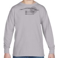Heavy Cotton™ Youth 5.3 oz. Long-Sleeve T-Shirt Thumbnail