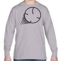 Heavy Cotton™ Youth 5.3 oz. Long-Sleeve T-Shirt Thumbnail
