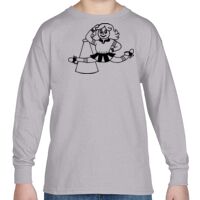 Heavy Cotton™ Youth 5.3 oz. Long-Sleeve T-Shirt Thumbnail