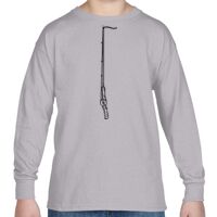 Heavy Cotton™ Youth 5.3 oz. Long-Sleeve T-Shirt Thumbnail
