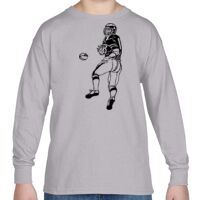 Heavy Cotton™ Youth 5.3 oz. Long-Sleeve T-Shirt Thumbnail