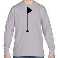 Heavy Cotton™ Youth 5.3 oz. Long-Sleeve T-Shirt Thumbnail