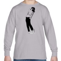 Heavy Cotton™ Youth 5.3 oz. Long-Sleeve T-Shirt Thumbnail