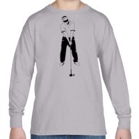 Heavy Cotton™ Youth 5.3 oz. Long-Sleeve T-Shirt Thumbnail