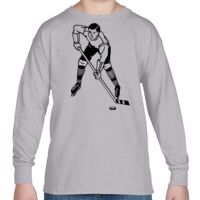 Heavy Cotton™ Youth 5.3 oz. Long-Sleeve T-Shirt Thumbnail