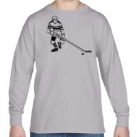 Heavy Cotton™ Youth 5.3 oz. Long-Sleeve T-Shirt Thumbnail