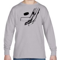Heavy Cotton™ Youth 5.3 oz. Long-Sleeve T-Shirt Thumbnail