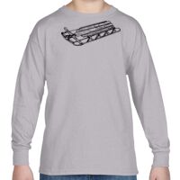 Heavy Cotton™ Youth 5.3 oz. Long-Sleeve T-Shirt Thumbnail