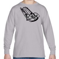 Heavy Cotton™ Youth 5.3 oz. Long-Sleeve T-Shirt Thumbnail