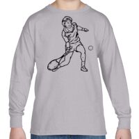 Heavy Cotton™ Youth 5.3 oz. Long-Sleeve T-Shirt Thumbnail