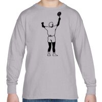 Heavy Cotton™ Youth 5.3 oz. Long-Sleeve T-Shirt Thumbnail