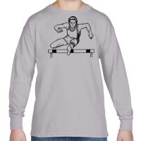 Heavy Cotton™ Youth 5.3 oz. Long-Sleeve T-Shirt Thumbnail