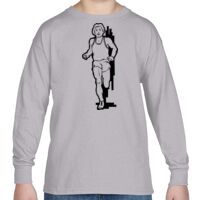 Heavy Cotton™ Youth 5.3 oz. Long-Sleeve T-Shirt Thumbnail