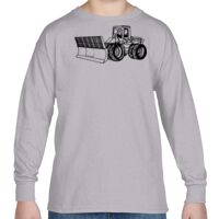 Heavy Cotton™ Youth 5.3 oz. Long-Sleeve T-Shirt Thumbnail