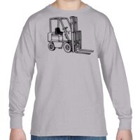 Heavy Cotton™ Youth 5.3 oz. Long-Sleeve T-Shirt Thumbnail